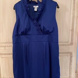 London Times Ruffle Dress Size 20W💐